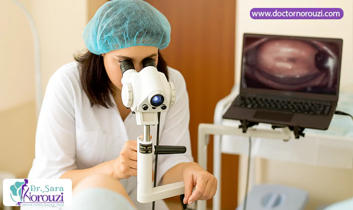 خونریزی و ترشحات بعد از کولپوسکوپی