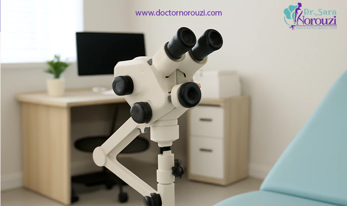 انواع نتایج کولپوسکوپی